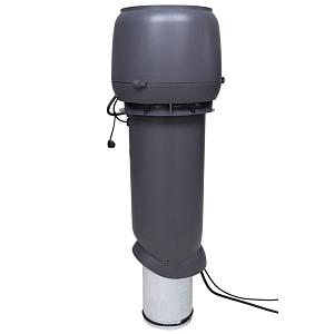 Купить Вентиляционная труба Vilpe ECo 220 P/160/700 вентилятор с шумопоглотителем 0-1000 м3/час серый 737377 в Ангарске
