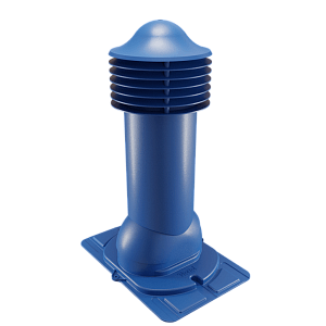 Купить Труба вентиляционная Viotto с универсальным проходным элементом (утепленная, d150 мм, h650 мм) RAL 5005 Сигнальный синий в Ангарске
