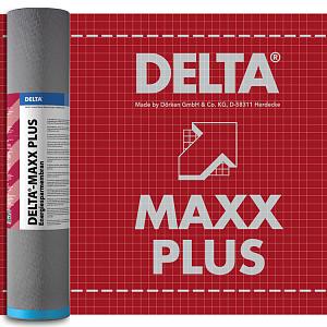 Купить DELTA-MAXX PLUS мембрана диффузионная энергосберегающая с самоклеящейся лентой 1.5x50м (75м2), рул. в Ангарске