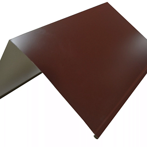 Купить Карниз металлический 2500х0.5мм Ф1 шоколадно-коричневый в Ангарске