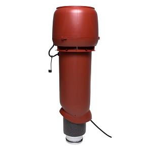 Купить Вентиляционная труба Vilpe E190 P/125/700 вентилятор с шумопоглотителем 0-500 м3/час красный 73538 в Ангарске