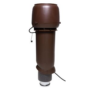 Купить Вентиляционная труба Vilpe E190 P/125/700 вентилятор с шумопоглотителем 0-500 м3/час коричневый 73534 в Ангарске