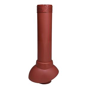 Купить Вентиляционная труба Vilpe 110/110/500 без колпака (канализация) красный 741128 в Ангарске
