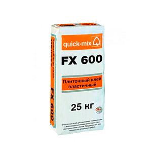 Купить FX 600 Плиточный клей, эластичный Quick-mix, (72340), 25кг в Ангарске