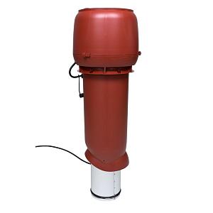 Купить Вентиляционная труба Vilpe E 220 P/160/700 с вентилятором 0-800 м3/час красный 73468 в Ангарске