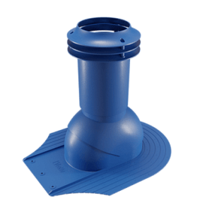 Купить Выход вентиляции канализации Viotto для мягкой кровли при монтаже RAL 5005 Сигнальный синий в Ангарске