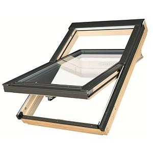 Купить Мансардное окно Fakro FTT U8 Thermo с трехкамерным стеклопакетом в комплекте с EHV-AT Thermo и XDK в Ангарске