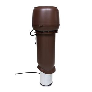Купить Вентиляционная труба Vilpe E 220 P/160/700 с вентилятором 0-800 м3/час коричневый 73464 в Ангарске