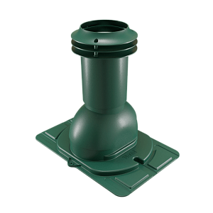 Купить Выход вентиляции канализации Viotto с универсальным проходным элементом RAL 6005 Зеленый мох в Ангарске