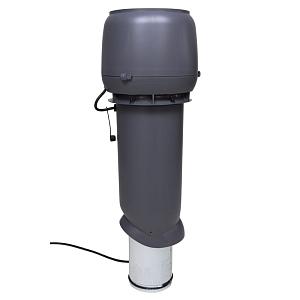 Купить Вентиляционная труба Vilpe E 220 P/160/700 с вентилятором 0-800 м3/час серый 73467 в Ангарске