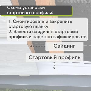 Docke Стартовый профиль 3000мм