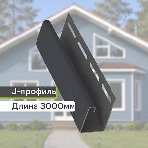 Docke J-профиль 3000мм — Графит Docke J-профиль 3000мм — Графит