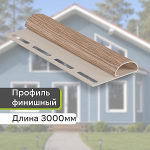Docke ЛЮКС Финишный профиль 3000мм  — Кедр