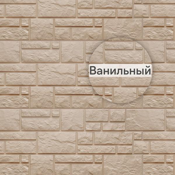 Панель Docke СТАНДАРТ БУРГ 1070x470мм 0.42м2 Ванильный