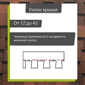 Ламинированная черепица Docke DRAGON ЛЮКС 2.38м2/уп  — Кофе