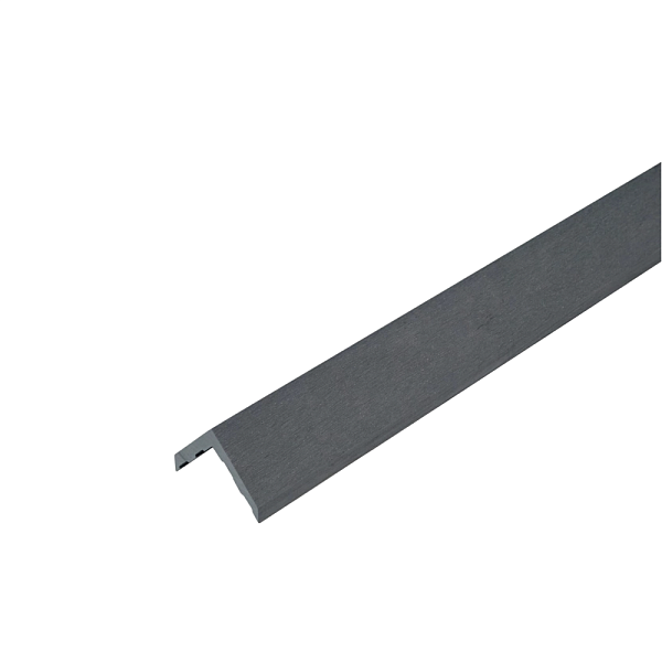 Угловой профиль CM Cladding (внешний, ДПК) 2000х70х70х8мм Ebony (Эбен)