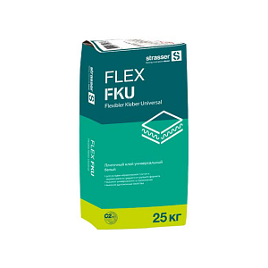 Купить Strasser FLEX FKU Плиточный клей универсальный (72985), 25кг в Ангарске