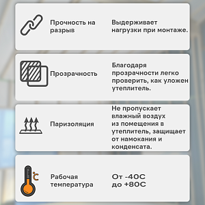 DELTA-DAWI 200 пленка универсальная 2x50м (100м2), рул.