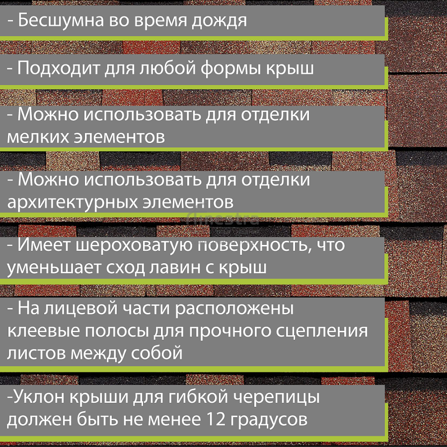 Многослойная ламинированная черепица Docke PIE PREMIUM DRAGON 2.38м2/уп