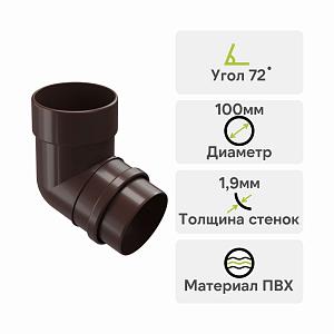 Docke ЛЮКС Колено 72°  — Шоколад