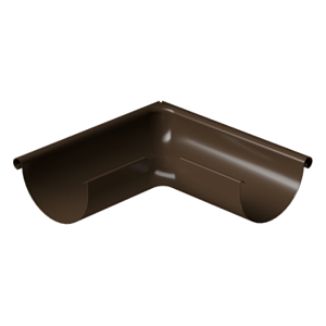 Купить Docke STAL PREMIUM Угол внешний 90 D125  Каштан (RAL 8017) в Иркутске
