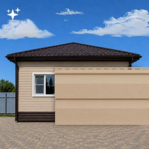 Docke СТАНДАРТ Сайдинг D4.5D 3000x230 0,69 м2  — Крем-брюле