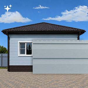Docke СТАНДАРТ Сайдинг D4.5D 3000x230 0,69 м2  — Голубика