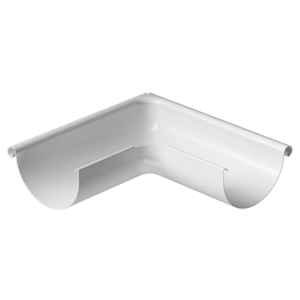 Купить Docke STAL PREMIUM Угол внешний 90 D125  Пломбир (RAL 9010) в Иркутске
