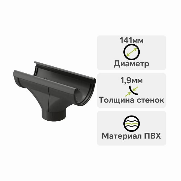Docke ЛЮКС Воронка Графит