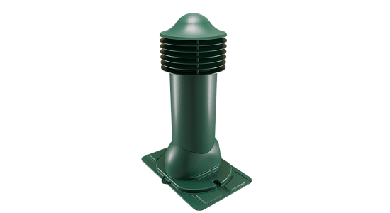 Труба вентиляционная Viotto с универсальным проходным элементом (утепленная, d110 мм, h550 мм)