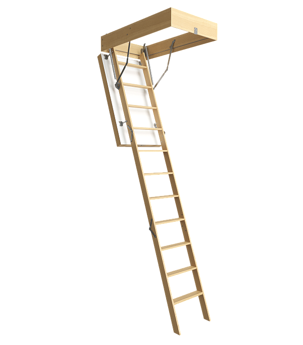 Чердачная лестница Docke LUX 70х120х300 см