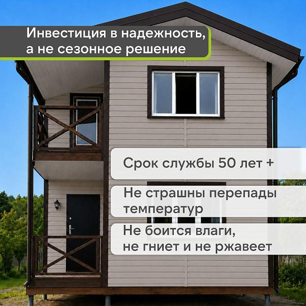 Docke ПРЕМИУМ Сайдинг D4.5D 3600х232мм 0.84м2 Халва