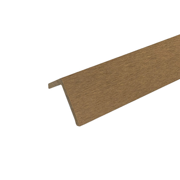 Угловой профиль CM Cladding (внешний, ДПК) 2000х70х70х8мм Teak (Тик)