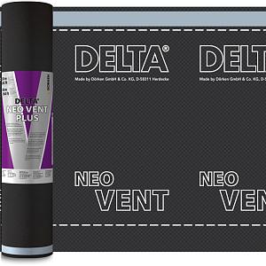 DELTA-NEO VENT PLUS мембрана диффузионная с двумя зонами проклейки 1.5x50м (75м2), рул.