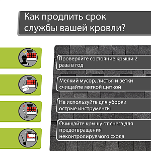 Ламинированная черепица Docke DRAGON ЛЮКС 2.38м2/уп  — Фладен