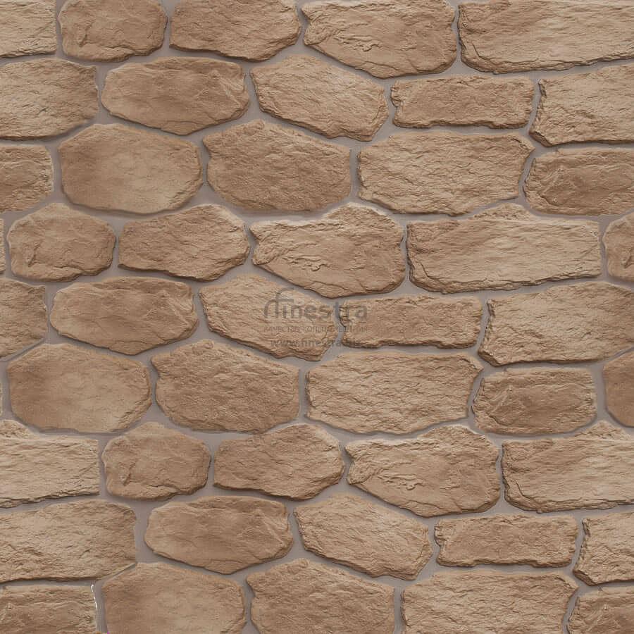 Фасадная панель (бутовый камень) Альта-Профиль 1130х470х27мм
